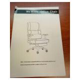 MO MAEK Desk Office Chair,Executive Big and Tall Chair,High Back Leather Office Chair - Retail: $299