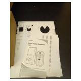 Keyless Entry Deadbolt with Handle Set - WiFi Smart Lock with Camera, 5-in-1 Camera+Doorbell+Fingerprint+Keypad, App Control, Auto Lock, Easy Install, Waterproof for Front Door - Retail: $160