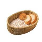 Bread Warmer Basket with Stone - Bread Baskets for Serving Tortilla, Sourdough Maker, House Warming Gifts New Home, Terracotta, Bakers Gift for Kitchen, Women, Men, Birthday, Hostess Farmhouse - Retai