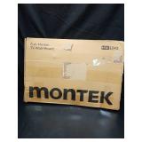 monTEK 1.1\" Ultra Slim TV Wall Mount for 37-75 Inch TVs, 132lbs Heavy Duty, 4X Weight Tested, Full Motion Articulating Bracket, Max VESA 400x400mm, Fits 16/18\" Studs - Retail: $65