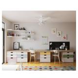 Progress Lighting P2643-30WB AirPro Ceiling Fans, White, 8x13.75x13.75 - Retail: $73