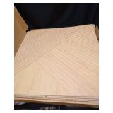 Soon Global Acoustical Wall Panels, 6-Piece 23.62 X 23.62 Inches Art Acoustic Panels, Decorative Acoustic Panels, Acoustic Wall Panels, Sound Absorbing Wall Art, Arcadian Vortex - Retail: $130