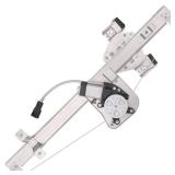 Obaee 741-389 Rear Right Passenger Side Window Lift Regulator with Motor Compatible with 2007-2013 Chevy Silverado GMC Sierra 1500 2500H 3500HD Extended Cab Pickup - Retail: $48