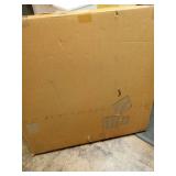 jkxoo Washing Machine Pan-32\" x 30\" x 2.5\" Heavy Duty 304 Stainless Steel Washing Machine Tray, Washer Pan, Washing Drain Pan, Protecting The Floor, Wood Deck, No Hole - Retail: $106