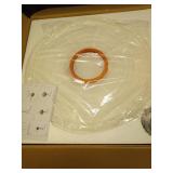 CMHSYTKE Paper Floor Lamp, Noguchi Rice Paper Lamp for Wabi Sabi Decor, Akari Paper Floor Lamp for Bedroom/Living Room - Retail: $95