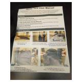 YABORAS Sleep Tent for Pack N Play, Baby Sleep Tent One-Click Assembly Effective Light Blocking Tent for Sleep Pod & Mini Crib, Light Blocking Tent for Babies and Toddlers - Retail: $100