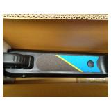 LINGTENG Electric Scooter for Kids Age of 6-9, Kick-Start Boost Scooter with Adjustable Speed and Height, Flash Wheel & Deck Lights - Retail: $83