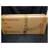 LINGTENG Electric Scooter for Kids Age of 6-9, Kick-Start Boost Scooter with Adjustable Speed and Height, Flash Wheel & Deck Lights - Retail: $83