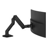Ergotron â HX Premium Heavy Duty Monitor Arm, Single Monitor VESA Desk Mount â for Flat or Slight Curved Ultrawide Monitors Up to 49 inches, 20 to 42 lbs â Standard Pivot, Matte Black -