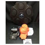 TGLLM Music Boxing Machine, Interactive Punching Trainer with Boxing Gloves, Large Size Wall Mounted Electronic Boxing Target for Adult Kids, 9 Modes & 9 Speeds - Retail: $90