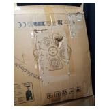 TGLLM Music Boxing Machine, Interactive Punching Trainer with Boxing Gloves, Large Size Wall Mounted Electronic Boxing Target for Adult Kids, 9 Modes & 9 Speeds - Retail: $90