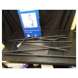 3-Shelf Bathroom Organizer Over The Toilet, Bathroom Spacesaver (Black) - Retail: $41