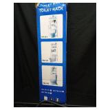 3-Shelf Bathroom Organizer Over The Toilet, Bathroom Spacesaver (Black) - Retail: $41