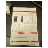 3-Shelf Bathroom Organizer Over The Toilet, Bathroom Spacesaver (Black) - Retail: $41