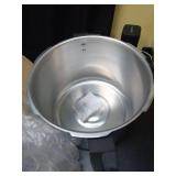 Universal (6.3 Quart / 6 Liter) Anti-Rust Ultra Pressure Cooker, Aluminum Pressure Cooker for 7 Servings, Even Heat Distribution, Diameter 9.4 inches, Height 9.6 inches - Retail: $65