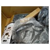 FREEKYROCK Rolling Stool with Wheels, Adjustable Height Pneumatic Garage Work Mechanic Stool Seat with Backrest, 400 LBS Capacity 360Â° Swivel Mechanic Crepper Chair with Tool Tray Storage, - Retail