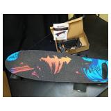 EBOSSOM Electric Skateboard with 350W Motor, 27\" Eboard with Remote Control, 4 Modes Max 10Mph, 8 Layers Deck, Electric Skateboards for Beginners and Teens, ES6 SE - Retail: $180