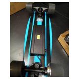 EBOSSOM Electric Skateboard with 350W Motor, 27\" Eboard with Remote Control, 4 Modes Max 10Mph, 8 Layers Deck, Electric Skateboards for Beginners and Teens, ES6 SE - Retail: $180