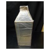 Serene Spaces Living Large Gold Amalfi Lantern with Glass Panels â Metal Candle Holder for Indoor & Outdoor Decor â Elegant Square Lantern for Weddings, Events & Home Styling, 6\" Square & 1