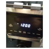 Sykaffe 3 in 1 Single Serve Coffee Machine,12-Cup Programmable Coffee Machine,Compatible with Kcup Pods,Ground Coffee,Coffee Pods, Iced Tea, Iced Coffee Function,Black - Retail: $83