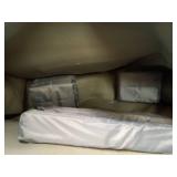 Garment Bags for Travel, Double Layered Carry on Garment Bag with Shoulder Strap, Foldable Suit Travel Bags for Men, Wrinkle Free Garment Travel Bag for Hanging Clothes, Dark Grey - Retail: $28