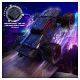 1:14 Scale RC Cars for Adults, 60KPH High Speed RC Truggy, 4X4 Off-Road Remote Control Truck, Waterproof Electric Car with 2S Battery, All Terrain RC Vehicle for Snow, Sand, Beach & Rocky Surfaces - R