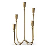 Large Iron Candelabra Centerpieces for Tables, 17.7