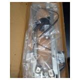 Obaee 741-442 Front Left Driver Side Power Window Regulator with Motor (2 Pins) Compatible with Chevrolet Silverado 1500 2500 HD/Tahoe/Suburban, GMC Sierra/Yukon 2007-2014, Cadillac Escalade 2007-2008