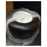 AR-PRO (2-Pack) 13x6.50-6 Flat Free Tire and Wheel - Universal 13x6.5-6 Solid Rubbe Riding Lawn Mower Tire with Rim - With 5.5\"-7.8â Centered Hub and 3/4\" Bearings extra 5/8\" 1/2â Bushing