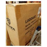 GinzaTravel 28 Inch Large Luggage with Spinner Wheels Lightweight PP Hard Shell Suitcases with TSA Lock Rolling Suitcase for Travel, Yellow - Retail: $109