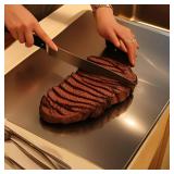 Stainless Steel Cutting Boards for Kitchen, Kneading Cutting Board Mats, Metal Cutting Board for Meat, Fruits, Vegetables, Bread, and Baking Large Cutting Boards (50 x 40cm/19.7 x 15.7in) - Retail: $2