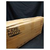 KEMIMOTO Golf Cart Enclosure, 4 Passenger Golf Cart Rain Cover, 600D Waterproof Driving Enclosure with Clear PVC Windshield for Extended Roof Golf Cart - Retail: $130