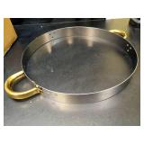 Frizoky Chafing Dishes for Buffet 4 Pack, 6QT Round Chafing Dish Buffet Set Stainless Steel Buffet Food Warmers Sets for Catering Events Parties Dinners with Complete Set,Gold and Silver - Retail: $15