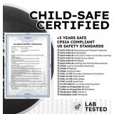 Silent Basketball â Black Mamba Premium Series â Size 7 (29.5\") â Quiet Indoor Dribbling â Premium Foam Ball, Exact Shape â Child Safe, Not Vacuum Shipped â Soundless, N