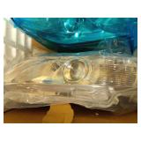 ADCARLIGHTS Compatible with 2010 2011 Toyota Camry Headlights Chrome Housing Amber Reflector Clear Lens Driver and Passenger Side - Retail: $110