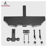 2\" Trailer Hitch Step with 2-Inch & 2-5/16 Inch Ball Mount - Retail: $134