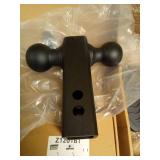 2\" Trailer Hitch Step with 2-Inch & 2-5/16 Inch Ball Mount - Retail: $134