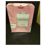 MYFTNP 12-Hole Round Hole Punch, Manual Double Spiral Binder Machine, 20-Sheet Punch Capacity, 320mm Ruler, Double-Sided Scale (inch/cm), Pressure Ring Function, Fully Retractable Blade - Retail: $224