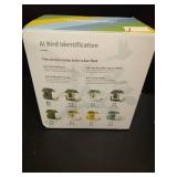 Bird Feeder with Camera Solar Powered : Smart Camera Bird Feeder 2K Live Feed Cam for Outdoor Backyard - Ai Identify Auto Capture Videos Pictures, Gifts for Birdlover Mom Dad, 2.4GHz WiFi - Retail: $2