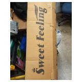 Crown Comfort Coil Mattress near King size @ ~73\"x77\" x unknown thickness ??? (Best Guess after research) - Retail: $449