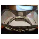 ISELECTOR Bedside Bassinet for Baby, Portable Baby Bassinet Travel Bed with Mosquito Net & Sunshade, Lightweight Foldable Baby Crib with Easy-Clean Fabric for Home & Outdoor - Retail: $56