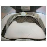 ISELECTOR Bedside Bassinet for Baby, Portable Baby Bassinet Travel Bed with Mosquito Net & Sunshade, Lightweight Foldable Baby Crib with Easy-Clean Fabric for Home & Outdoor - Retail: $56