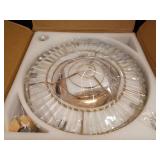 DuMaiWay 52\" Dimmable Chandelier Ceiling Fan with Lights,Retractable Crystal Fandelier Ceiling Fan with APP Control for Bedroom Living Room Polished Gold 6 Speed - Retail: $330