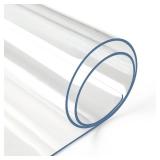 Deep Dream 2.0mm Clear Desk Cover Protector, 60Ã84 Inch Clear Table Protector, Rectangular Vinyl Desk Pad, PVC Plastic Table Cover for Office, Dresser, Night Stand, Computer & Writing Desk Tabletop