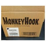 Monkey Hook Value & Variety Pack Galvanized Silver Monkey Picture Hanging Set 40 lb 30 pk - Retail: $31