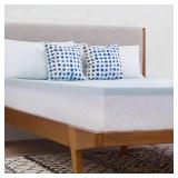 Linenspa 2  Memory Foam Mattress Topper  Twin-XL - Retail: $160