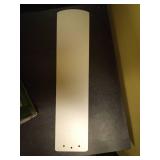 YUHAO 44 Inch Brushed Nickel Ceiling Fan with Light and Remote Control.Noiseless,Dimmable,3CCT,6 Speeds Reversible, DC Ceiling Fans for Indoor or Covered Outdoor - Retail: $85