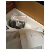 YUHAO 44 Inch Brushed Nickel Ceiling Fan with Light and Remote Control.Noiseless,Dimmable,3CCT,6 Speeds Reversible, DC Ceiling Fans for Indoor or Covered Outdoor - Retail: $85