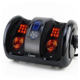 CCHYF Shiatsu Foot Massager with Heat,Foot Massager for Plantar Fasciitis,Pain Relief and Heat Therapy,Massage Foot/Calf with Deep Kneading,Christmas Gift for Women and Men(Black) - Retail: $70
