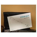 LABIGO 10-in-1 Steam Mop with Detachable Handheld Steamer, 350ml Tank, 10s Heat-Up, 248Â°F Steam Cleaner, 2-Level Control and Swivel Head for Floors, Carpets, Tiles, BBQ grill Multi-Surface Dark Gre